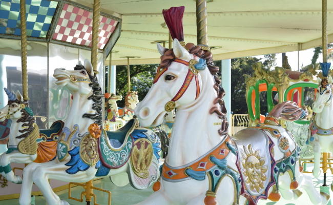 メリーゴーランド ときわ遊園地 ときわ公園 山口県宇部市