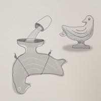 ワークショップ　セメント鋳造体験「鳥」をつくろう