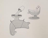 ワークショップ　セメント鋳造体験「鳥」をつくろう